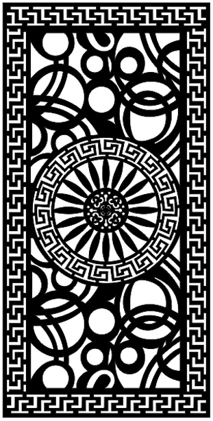 Decorative panel 70.120 (laser)