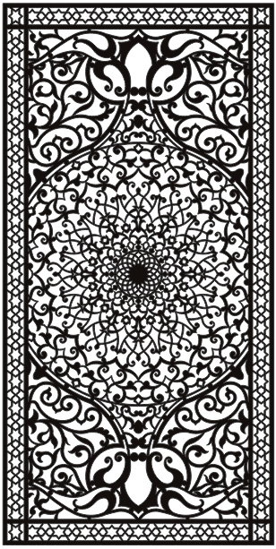 Decorative panel 70.137 (laser)