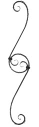 Baluster 24.020 sq. 10 (forging)
