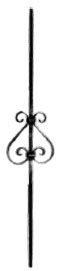Baluster 21.038 sq. 12 (forging)