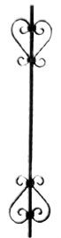 Baluster 21.039 sq. 14 (forging)