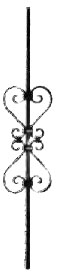 Baluster 21.036 sq. 10 (forging)