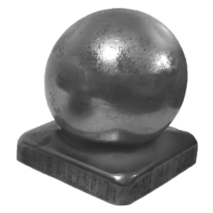 Кришка із кулею 72.008.08 ø 80 mm (ковка)
