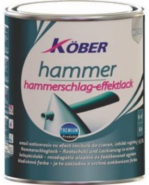 Hammer enamel with hammer impact effect E-81305 (0.75) copper